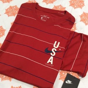 Mens Nike USA T Shirts L New